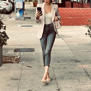 Blazer off white cream